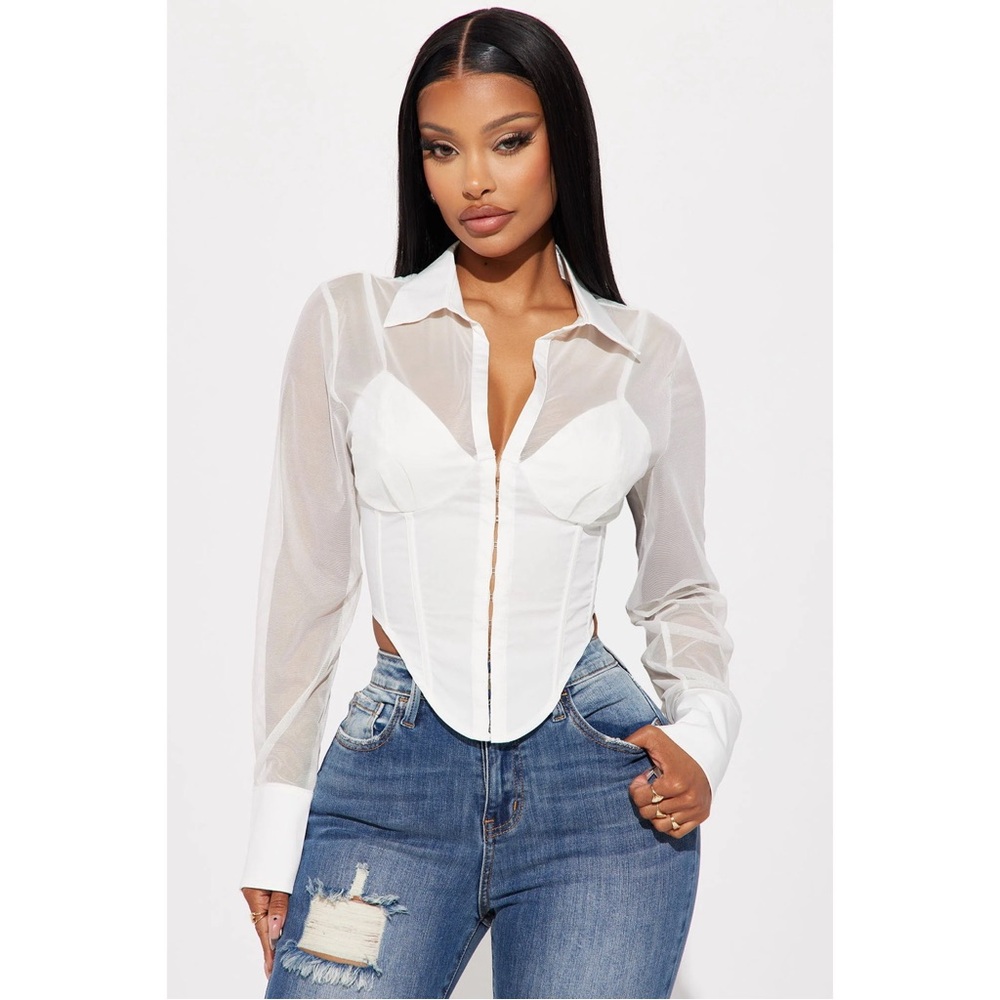 Fashion Nova Corset Top